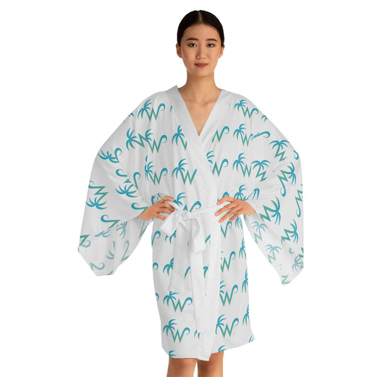 Long Sleeve Kimono Robe (AOP)
