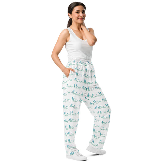 Wide-leg joggers