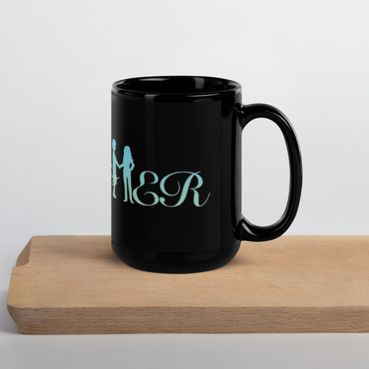 Black Glossy Mug