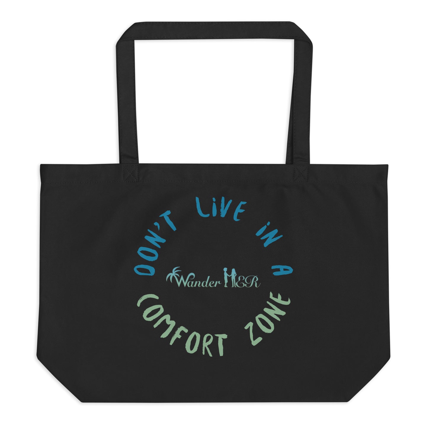 Large organic tote bag