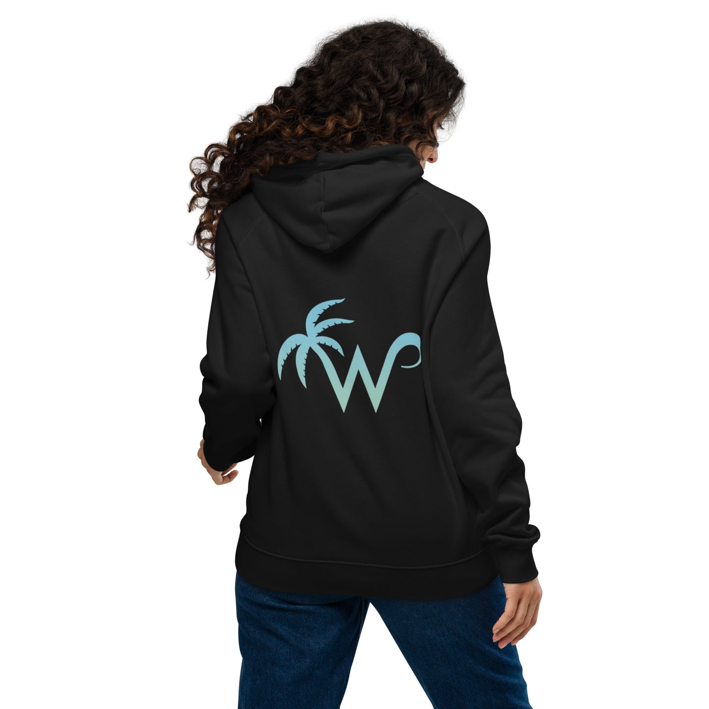 Unisex eco raglan hoodie